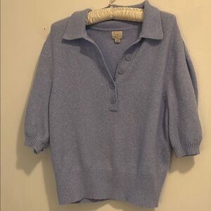 a new day Light Blue V-Neck Sweater